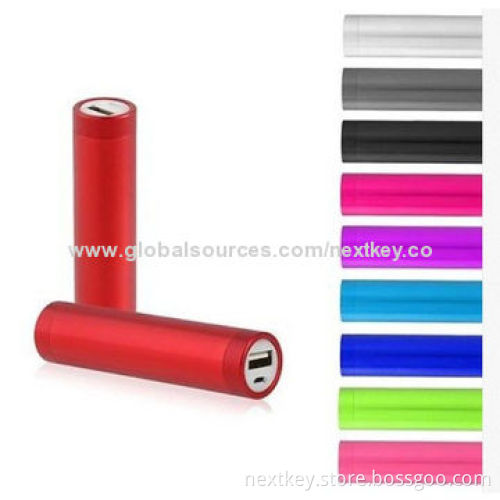 Power Bank, 2,600mAh for iPad/iPhone, with Micro Colors Optional, 3 LED Light Indicators 1 Piece MOQ
